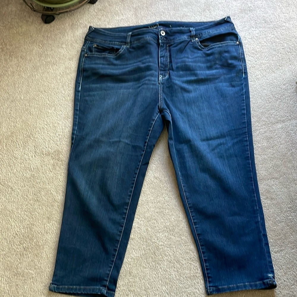 Plus size stretch jeans